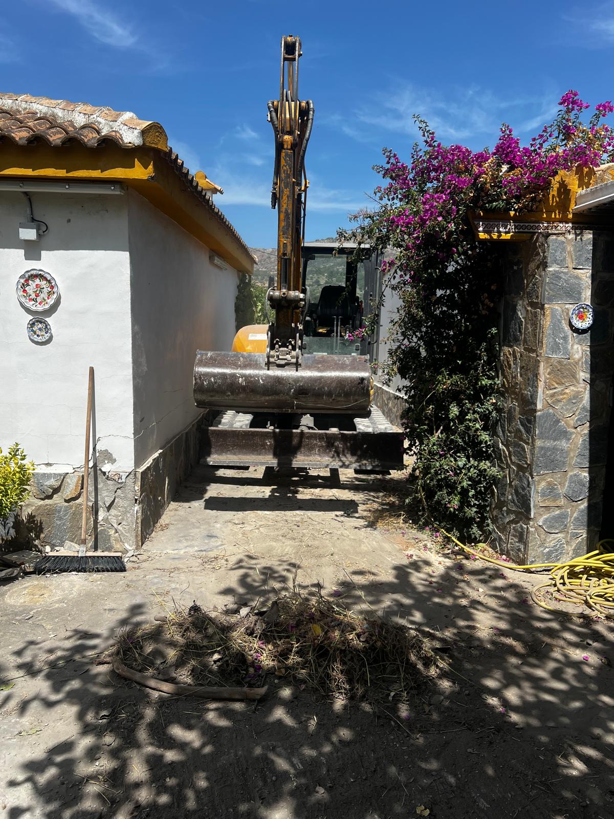 Trabajo real de Excavaciones El Cabo en Alicante